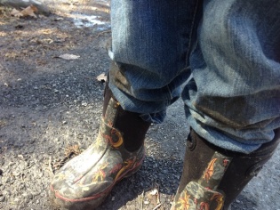 muddy knees